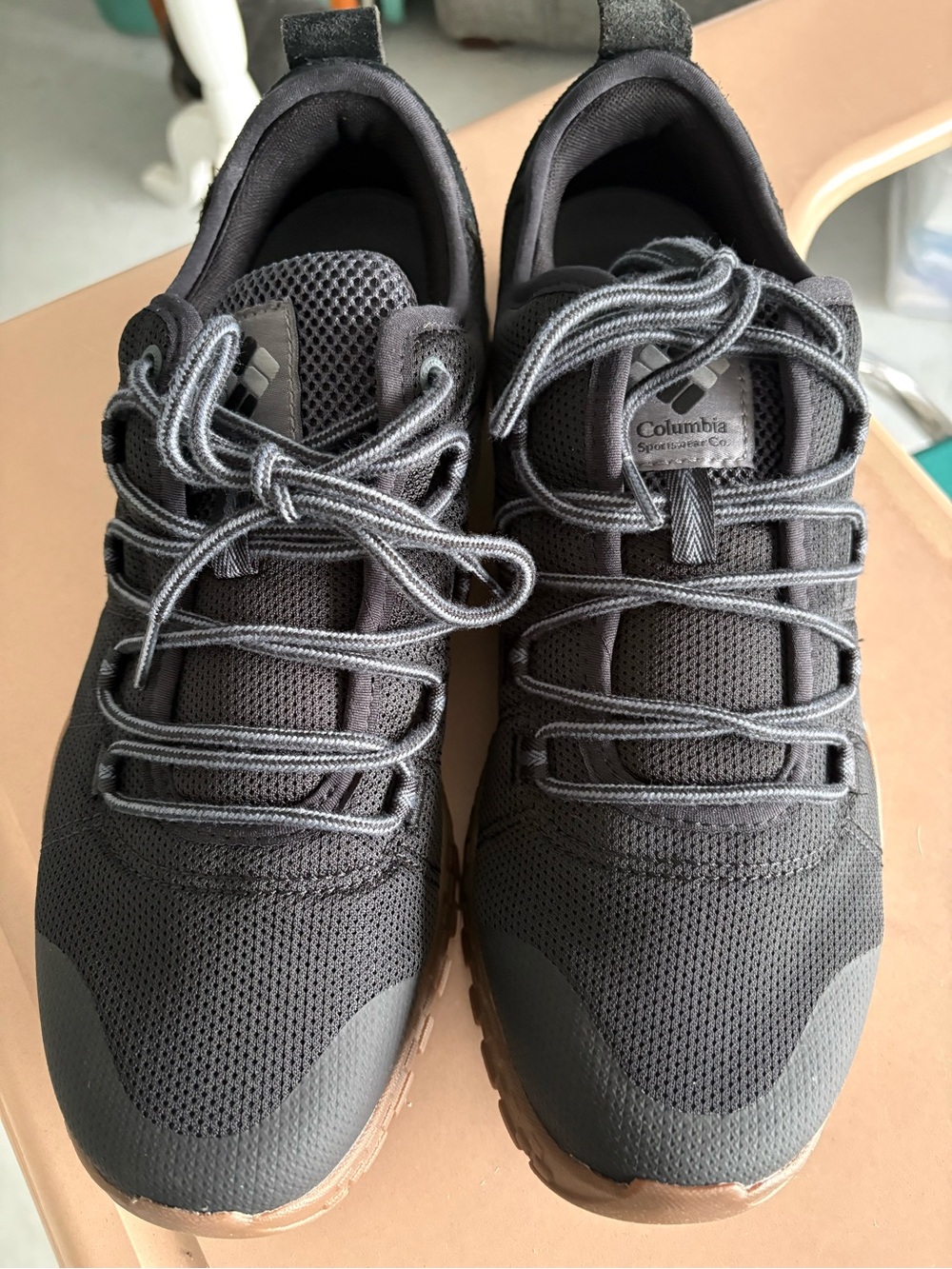 Columbia Men's Fairbanks Low Athletic Trail Shoes with Brown Soles